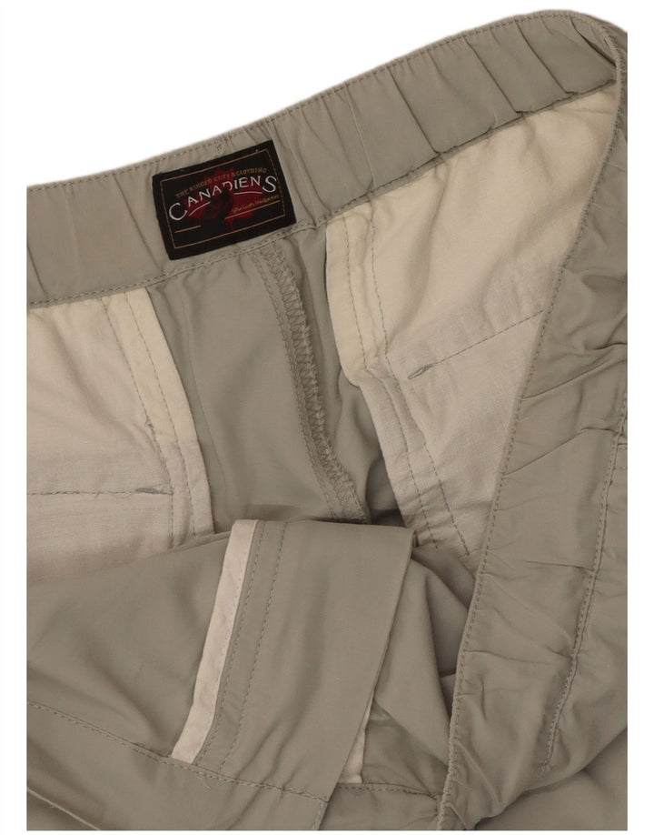Pantaloni cargo drepti pentru bărbați Canadiens W38 L33 gri