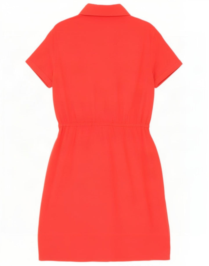 Rochie cămașă pulover pentru femei Marks & Spencer UK 12 Viscoză roșie medie