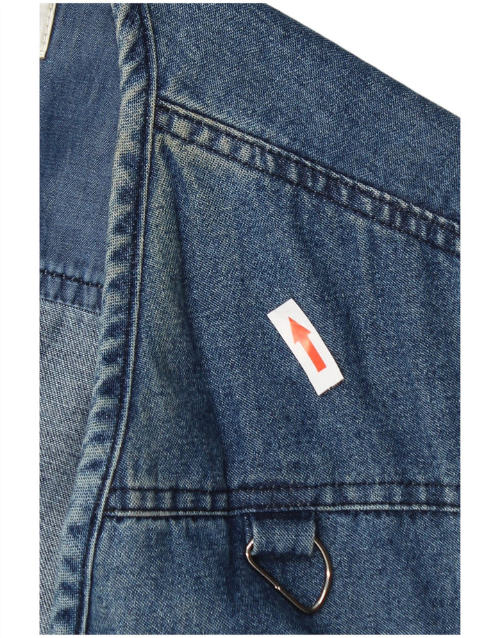 Olympia Denim Utility Gilet pentru bărbați UK 38 Medium Blue Bumbac
