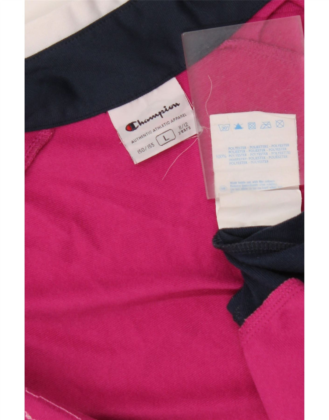 Jachetă de trening pentru fete CHAMPION 11-12 ani, mare, roz colorblock