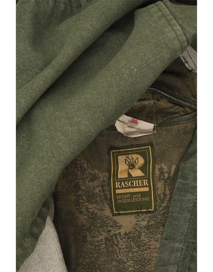 Jachetă Rascher pentru bărbați EU 56 3XL Verde Bumbac