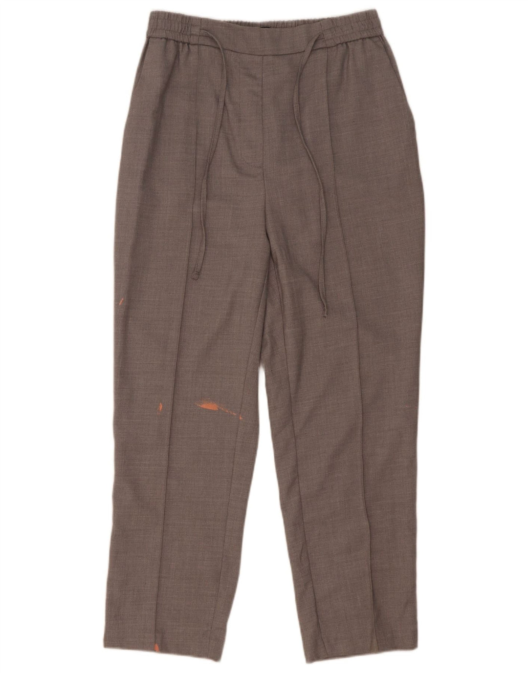 Pantaloni chino conici pentru femei Zara Mediu L28 L26 Poliester gri