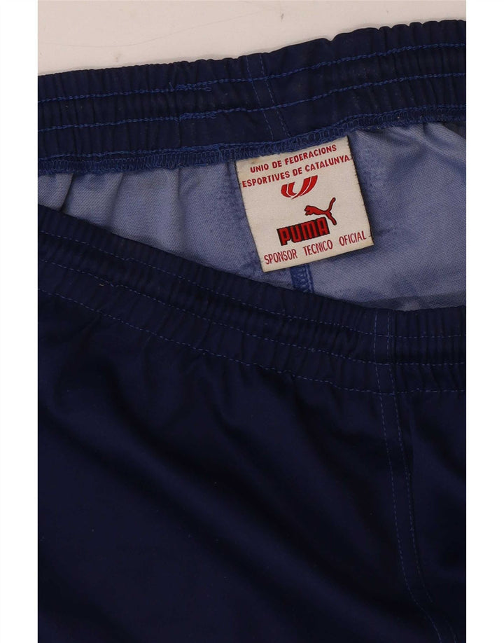 Pantaloni scurți sport Puma pentru bărbați, XL, albastru, bloc de culoare
