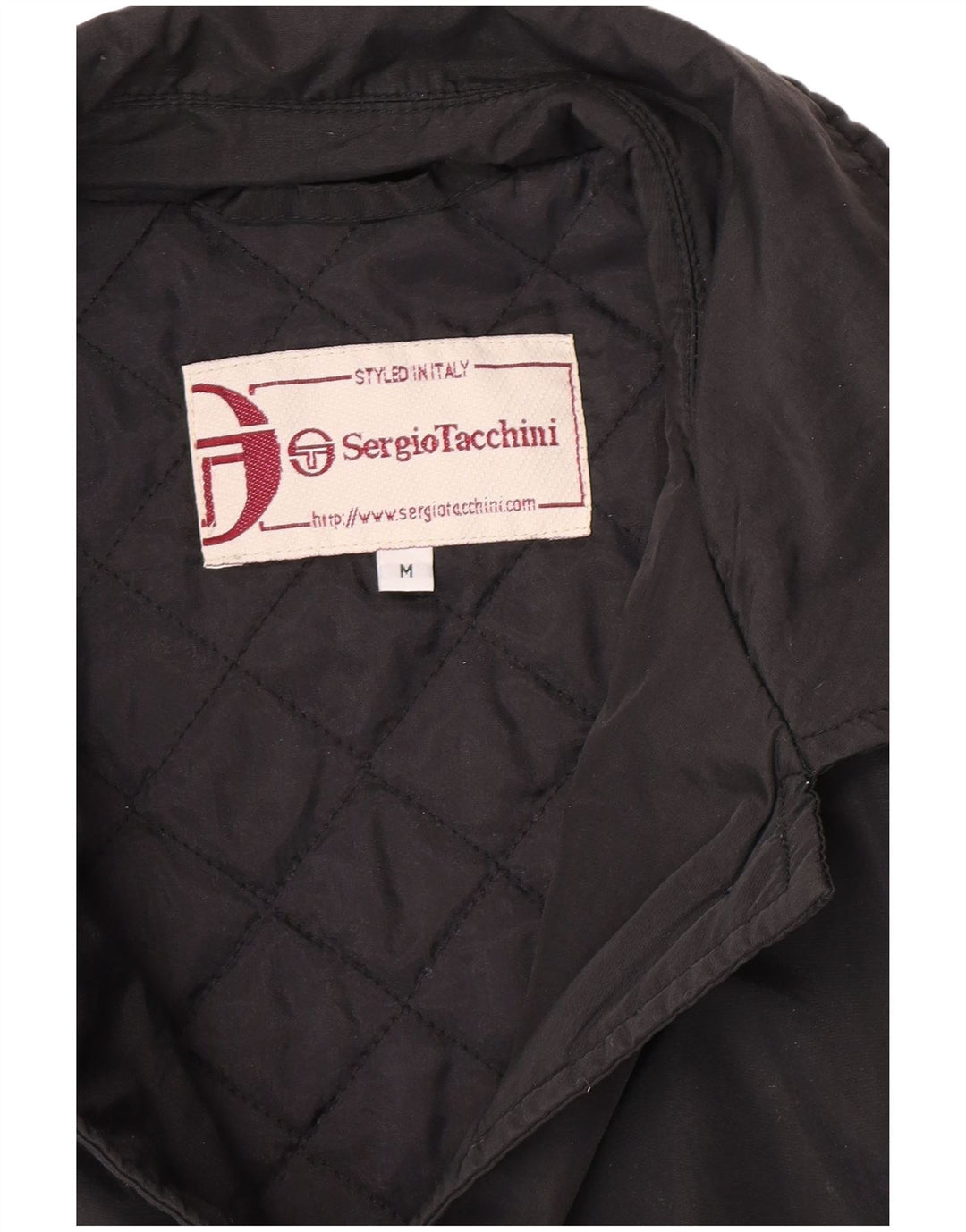 Jachetă de vânt pentru femei Sergio Tacchini UK 14 Medium Black