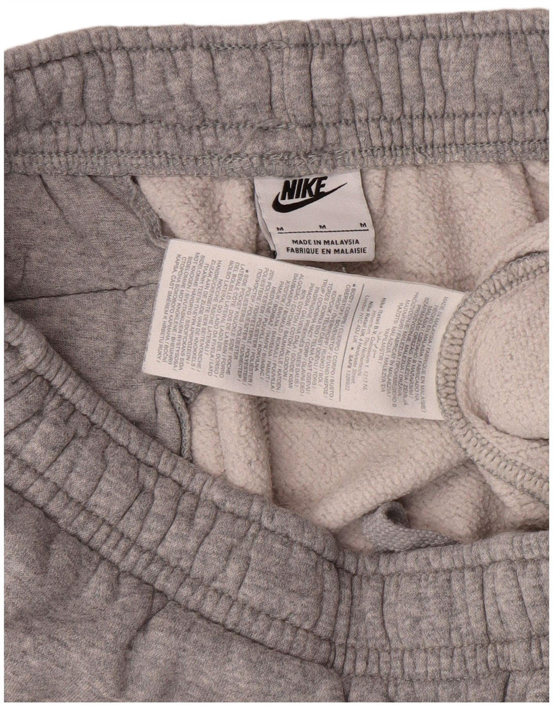 Pantaloni de trening pentru bărbați NIKE Pantaloni de jogging din bumbac gri mediu