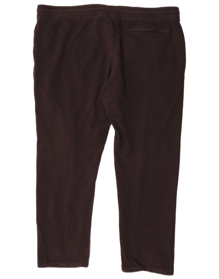 Pantaloni de trening obișnuiți pentru bărbați Marks & Spencer, bumbac negru 3XL