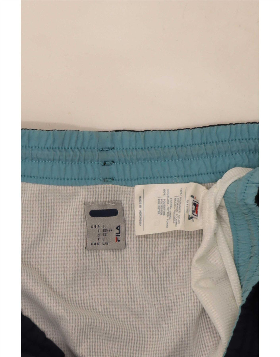 Pantaloni scurți sport Fila pentru bărbați, mari, bleumarin, poliester