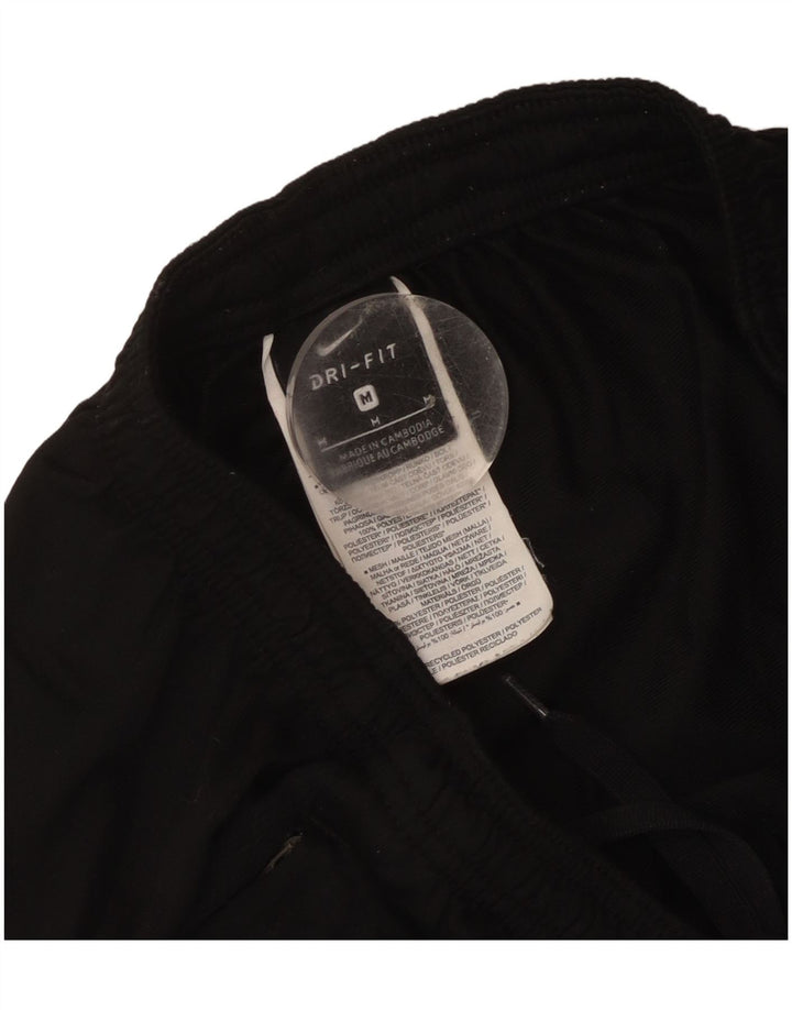 Pantaloni de trening Nike pentru bărbați, poliester mediu negru