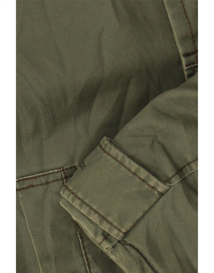 Bomber G-Star pentru bărbați cu glugă, UK 40, bumbac mare, kaki