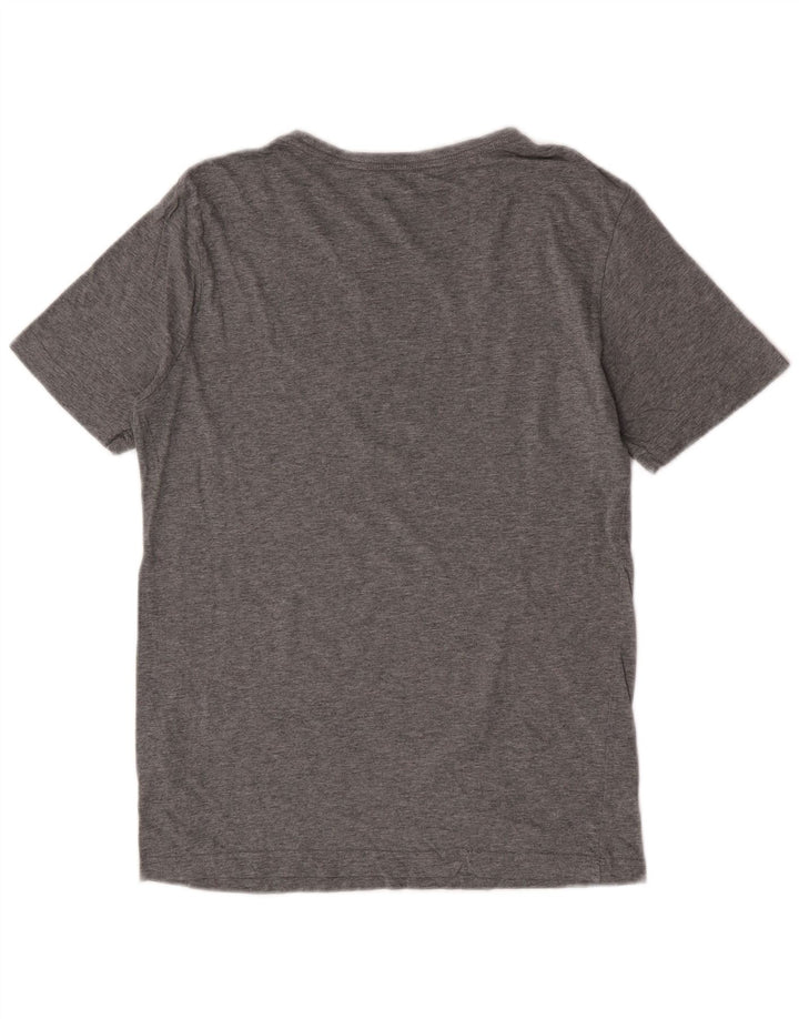Tricou grafic Puma pentru bărbați Top mic, gri, bumbac