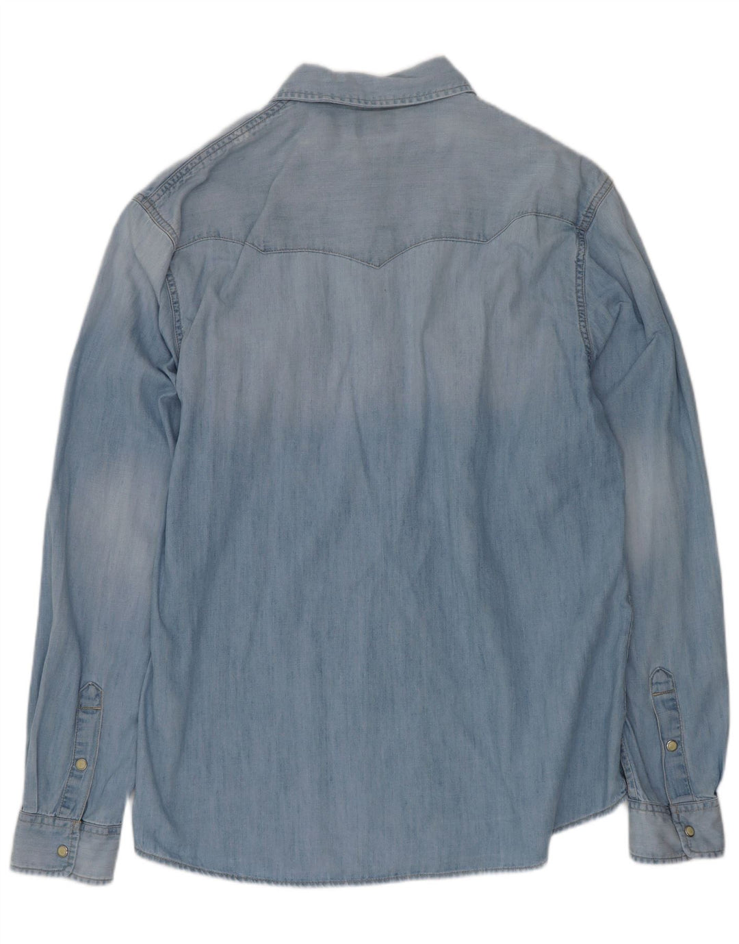 Cămașă din denim Wrangler pentru bărbați, mare, albastru