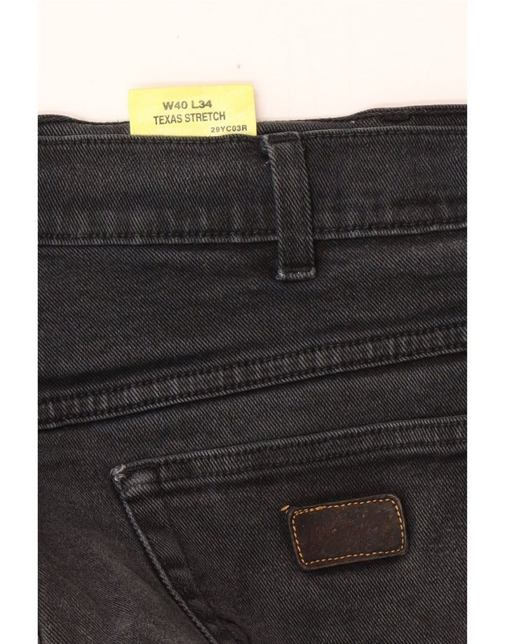WRANGLER Blugi pentru bărbați Texas Stretch drepte W40 L34 bumbac gri