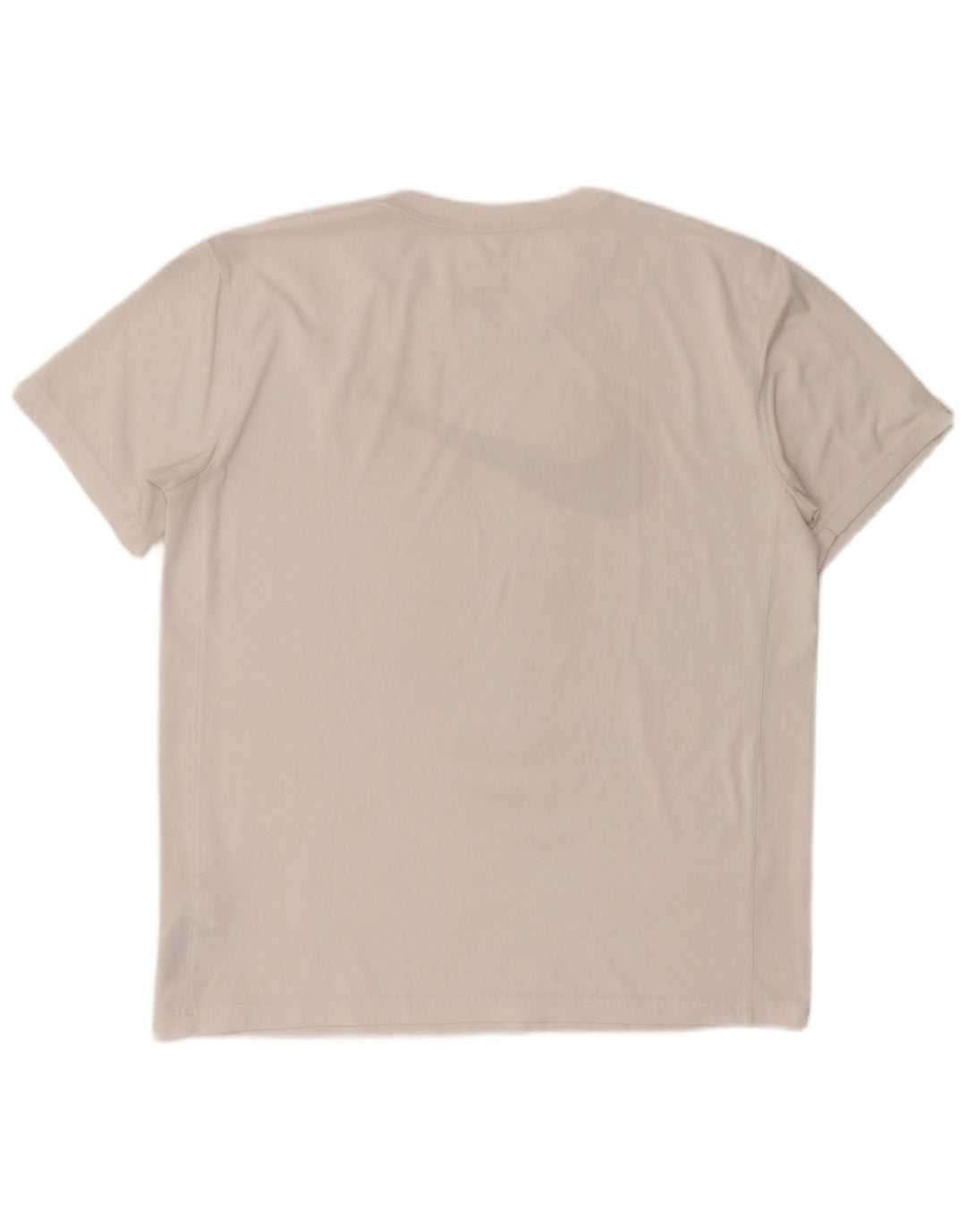 Tricou grafic Nike Dri Fit pentru bărbați Top mare din poliester alb