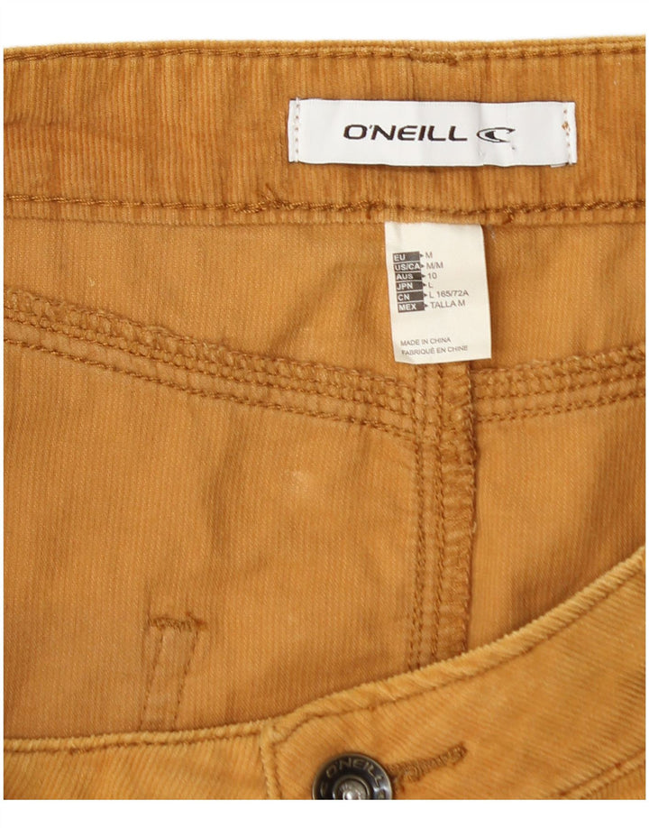 Fusta O'Neill pentru femei, mini din velur, mediu W30, bumbac, bej