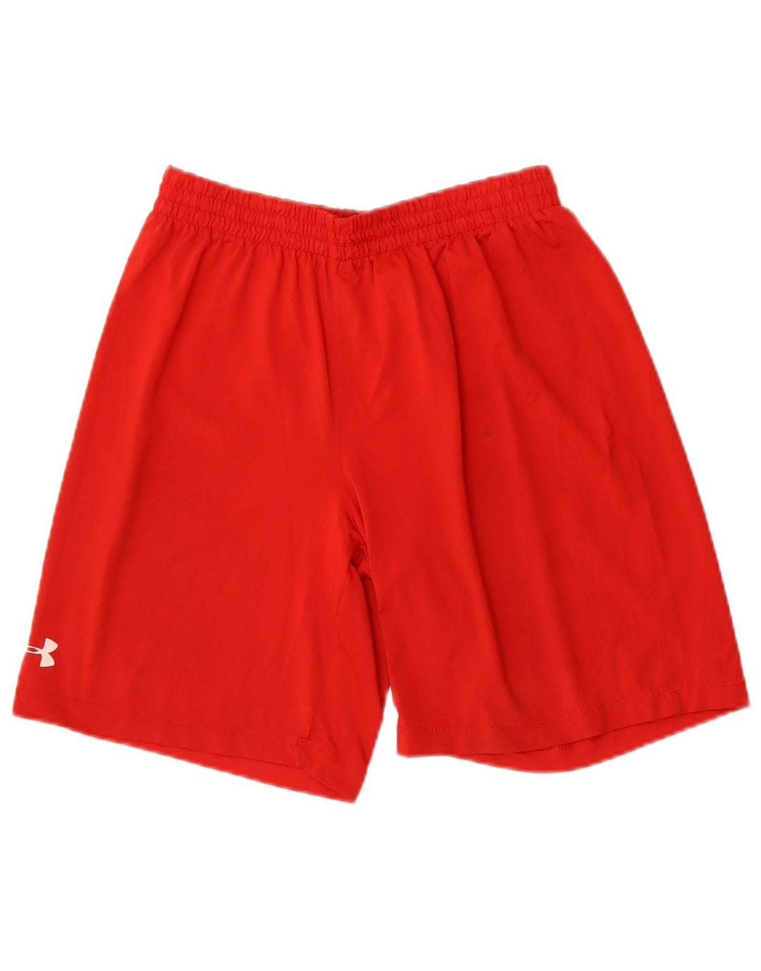 Pantaloni scurți sport Under Armour pentru băieți 11-12 ani poliester roșu mare