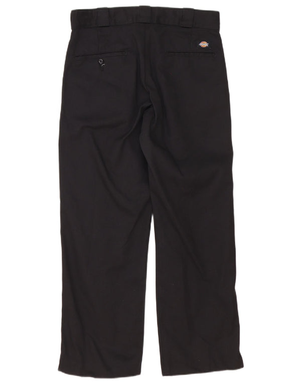 Pantaloni chino drepți pentru bărbați Dickies 874 Original Fit W32 L30 negru