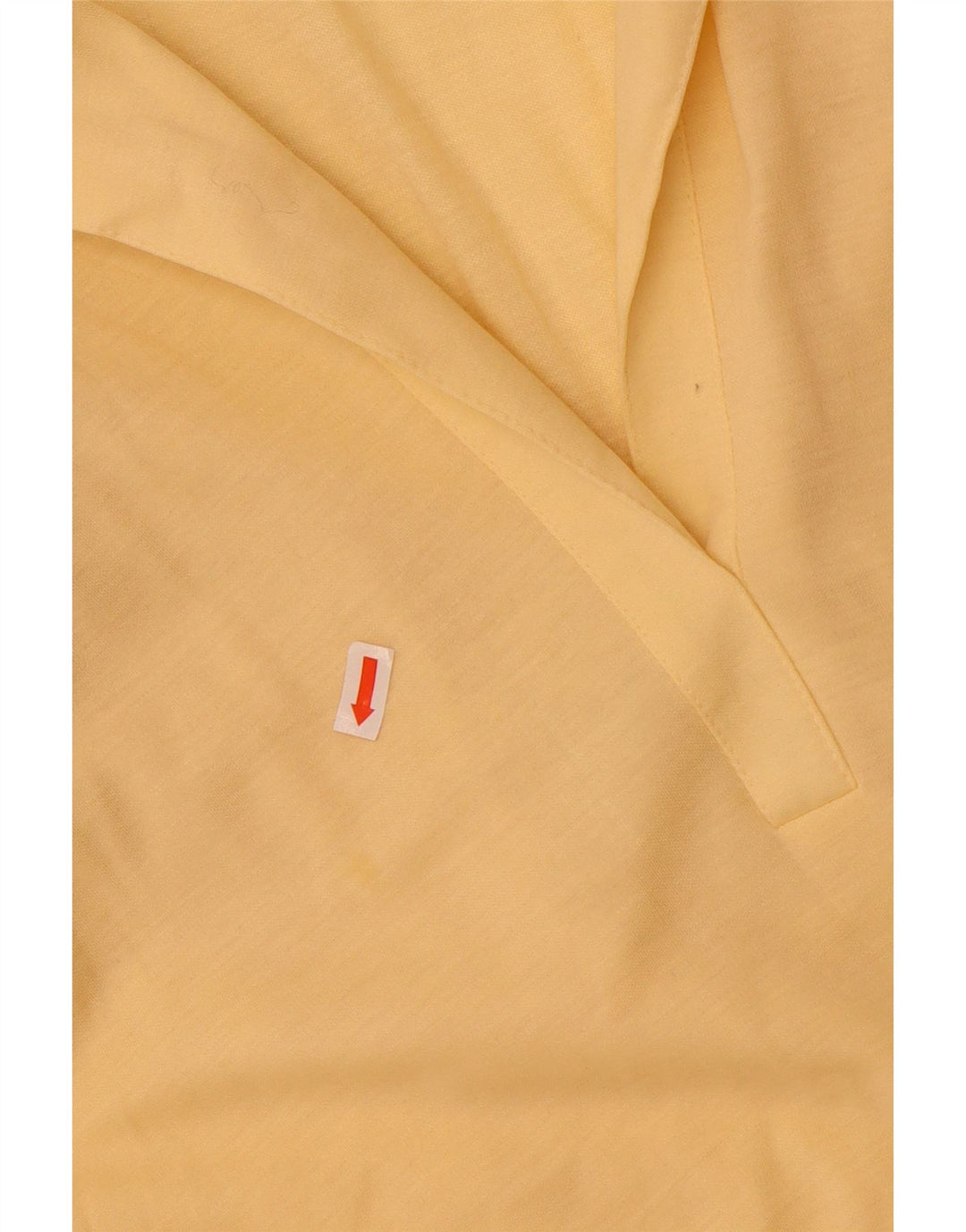 Rochie de damă vintage fără mâneci în linie A EU 40 Poliester galben mediu