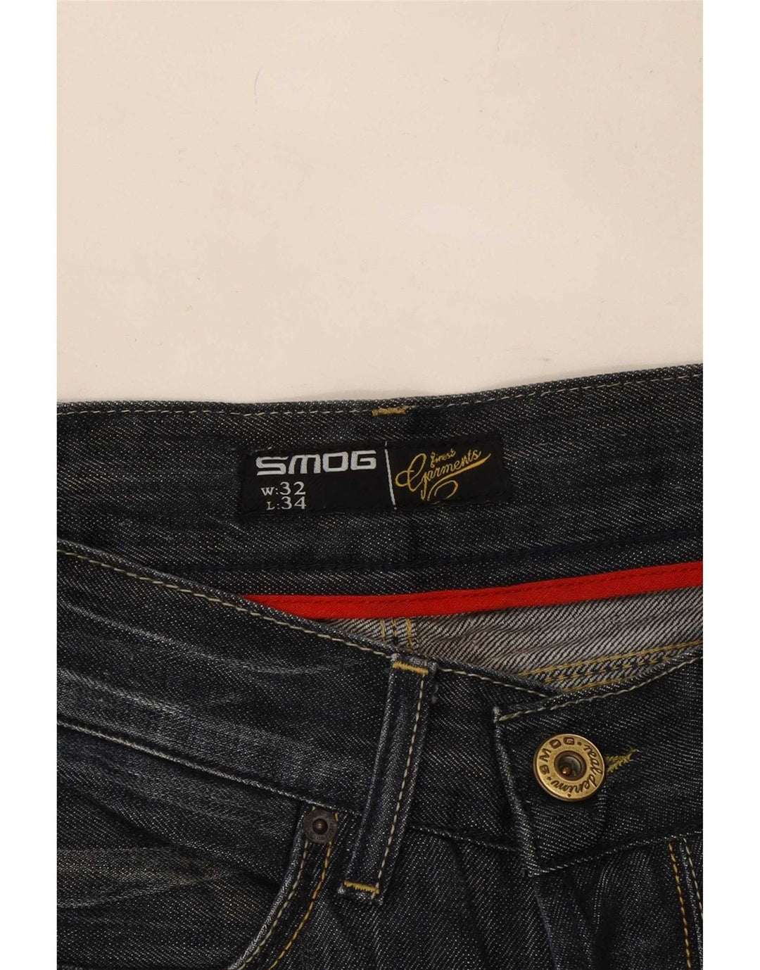 Blugi pentru bărbați Smog Bootcut W32 L34 Bleumarin