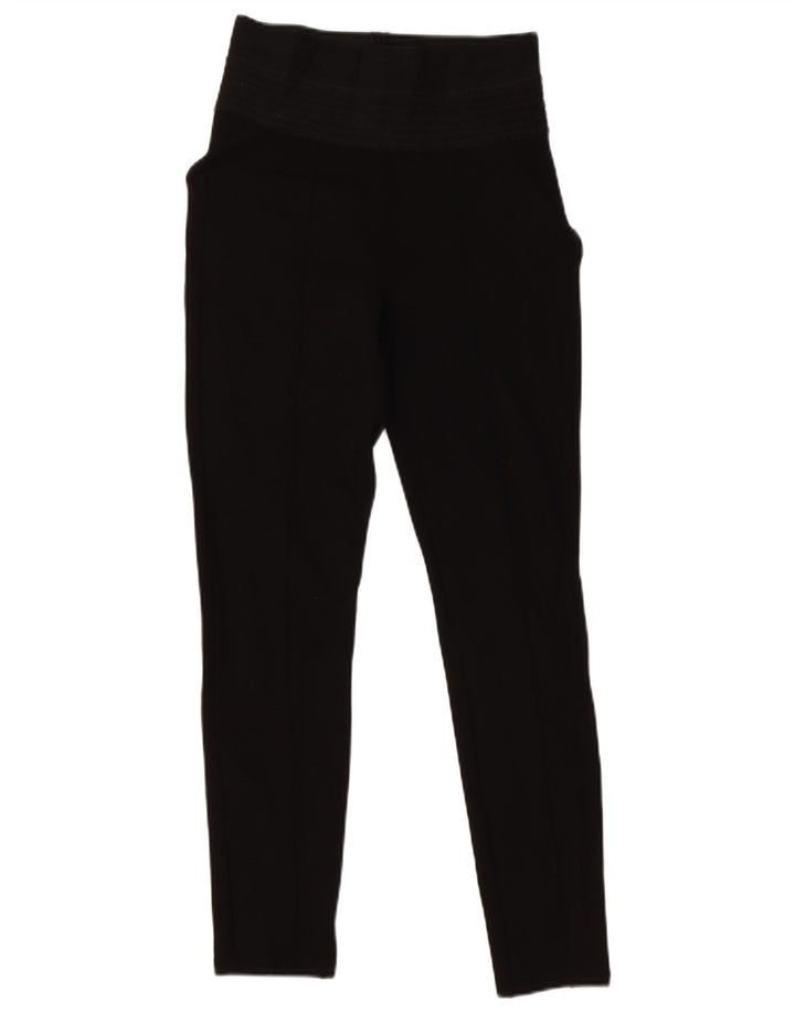 Leggings pentru femei Zara mici, negru, viscoză