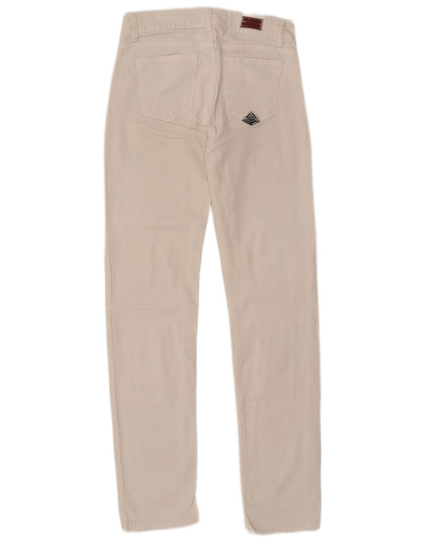 Blugi subțiri Roy Rogers pentru femei IT 41 Medium W27 L31 Bumbac alb