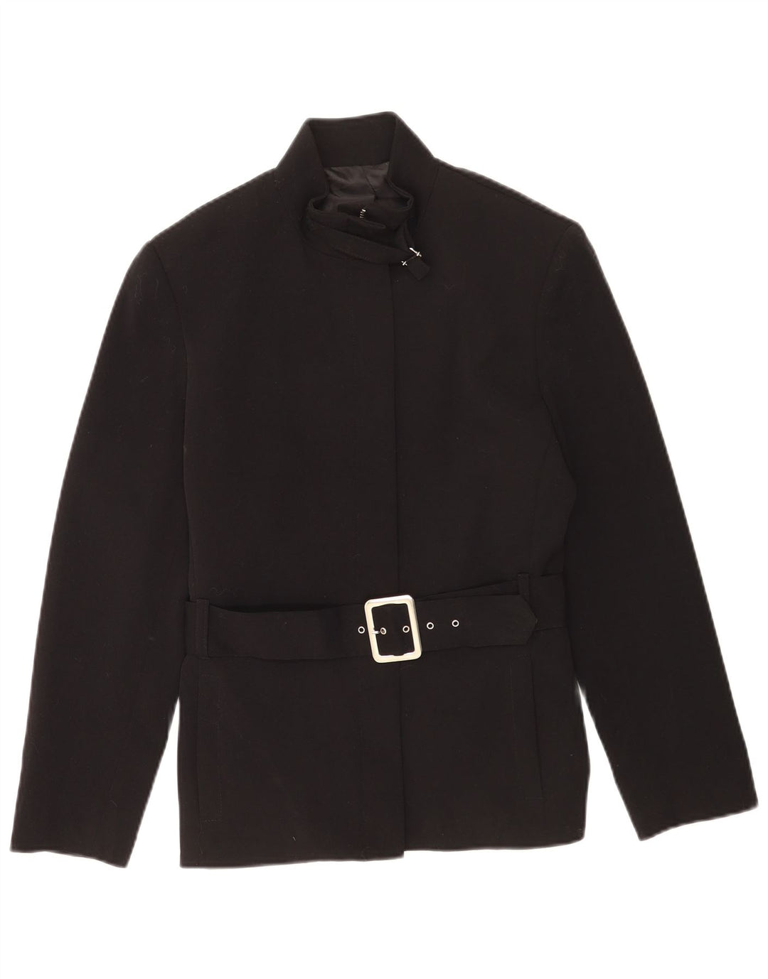 Blazer Vintage pentru femei IT 42 Poliester mediu negru