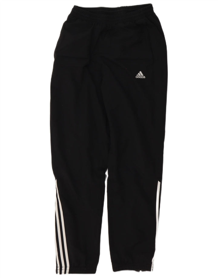 Pantaloni de trening Adidas pentru bărbați, poliester negru mic