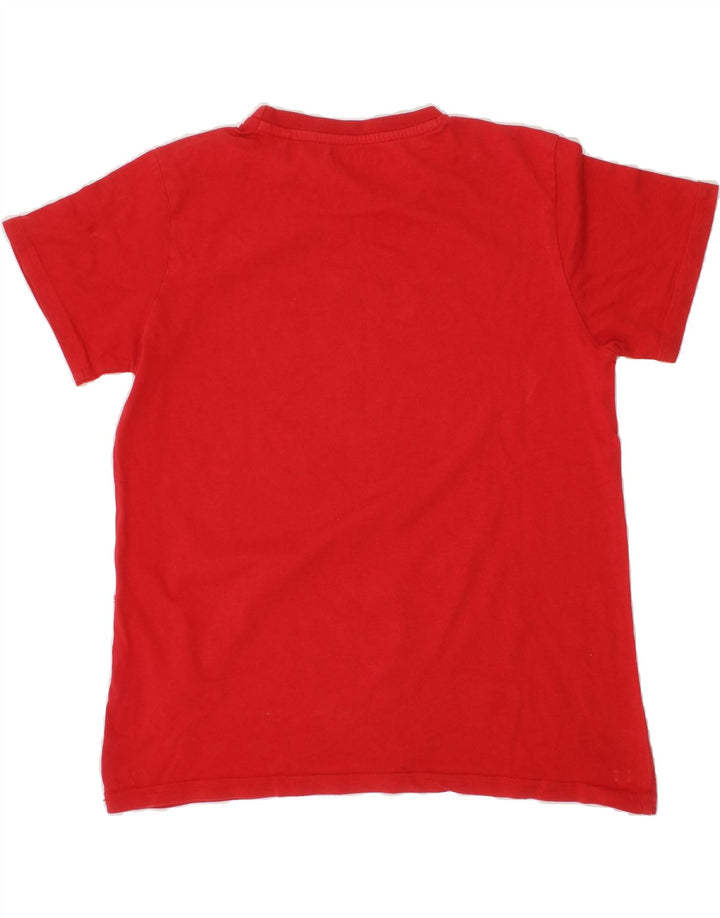 GUESS Boys Graphic T-Shirt Top 9-10 Years Red Vintage Guess and Second-Hand Guess from Messina Hembry 