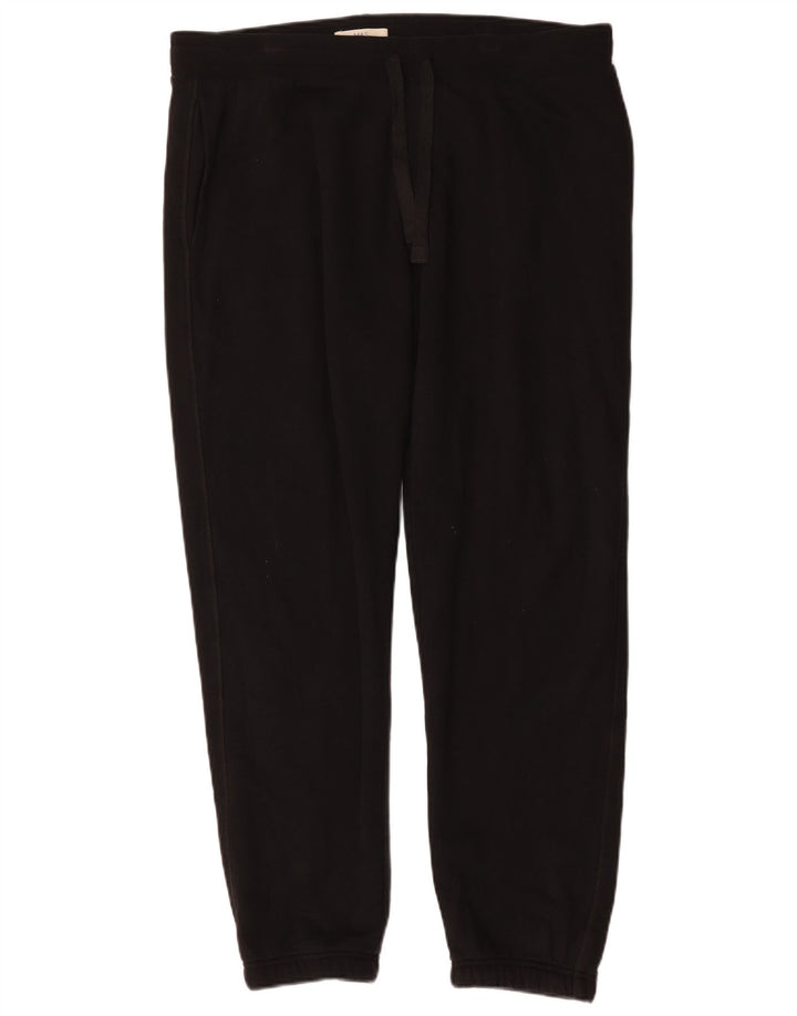 Pantaloni de trening pentru bărbați Marks & Spencer Joggeri mari, negru
