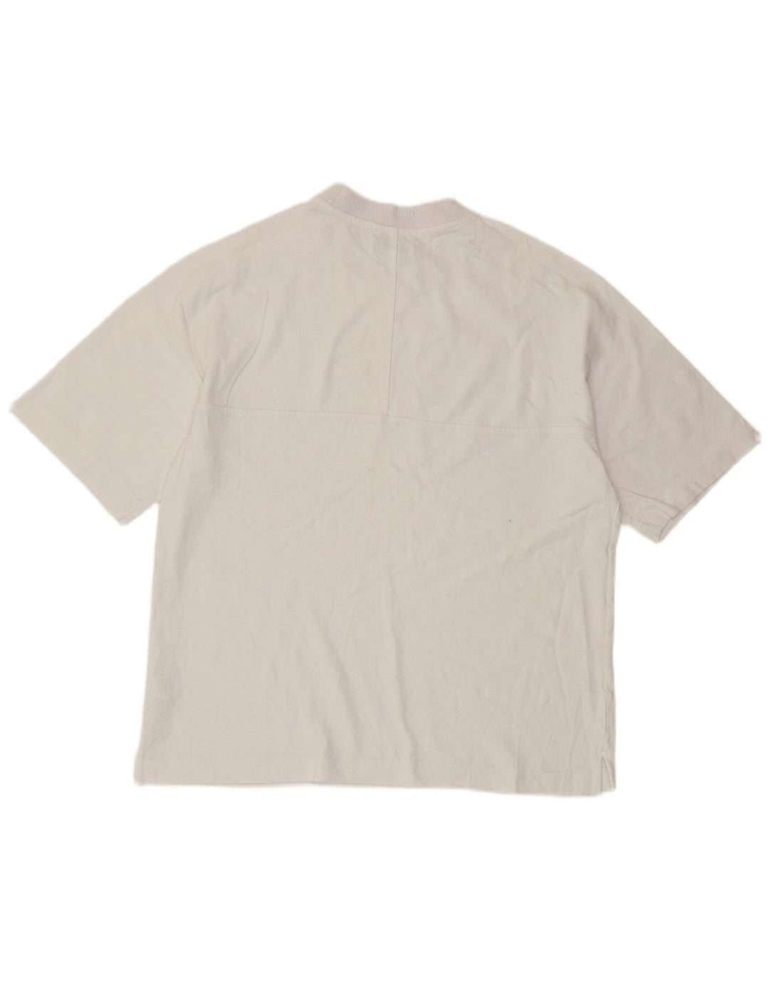 COS Tricou supradimensionat pentru bărbați Top mic din bumbac alb