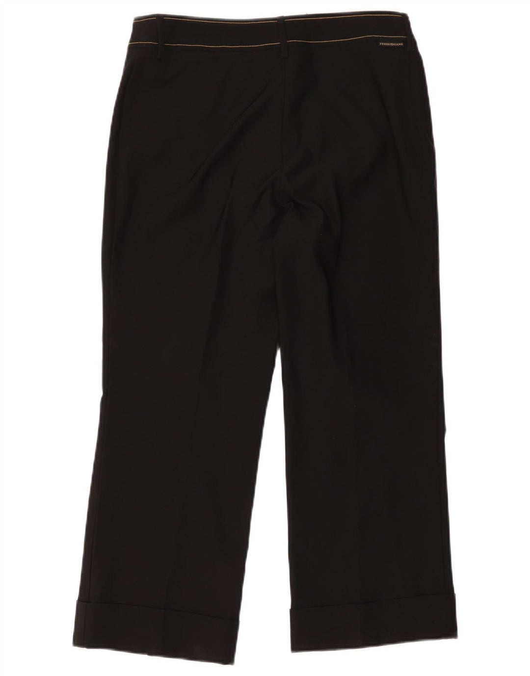 Pantaloni tăiați pentru femei Gianfranco Ferre IT 40 Small W26 L24 Negru