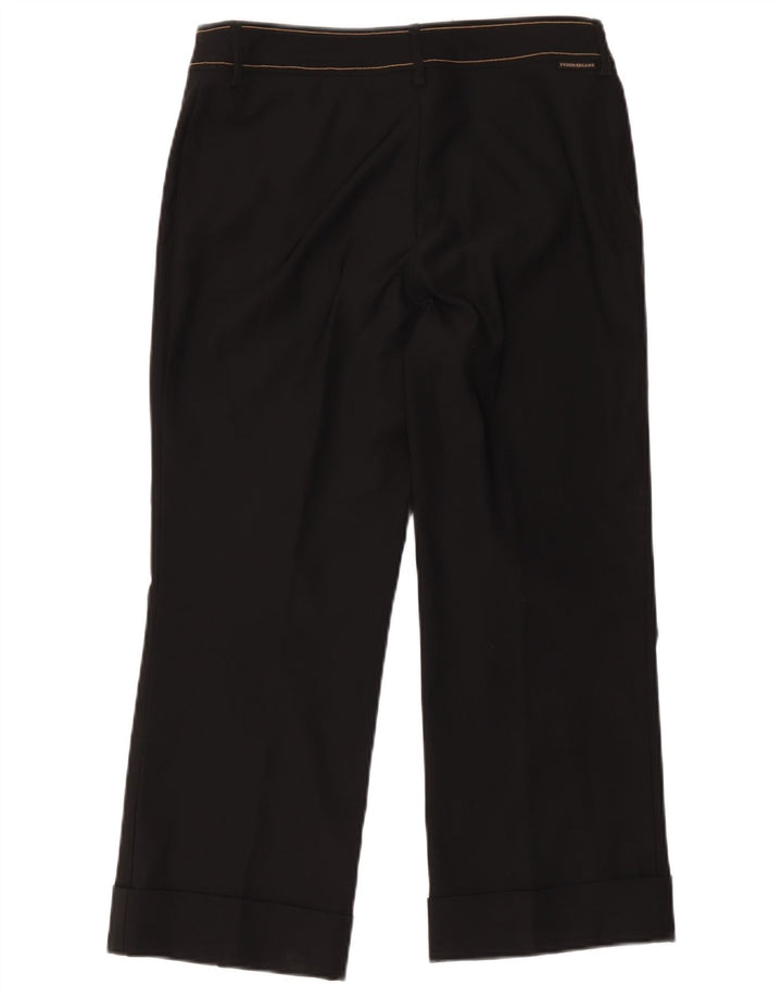 Pantaloni tăiați pentru femei Gianfranco Ferre IT 40 Small W26 L24 Negru