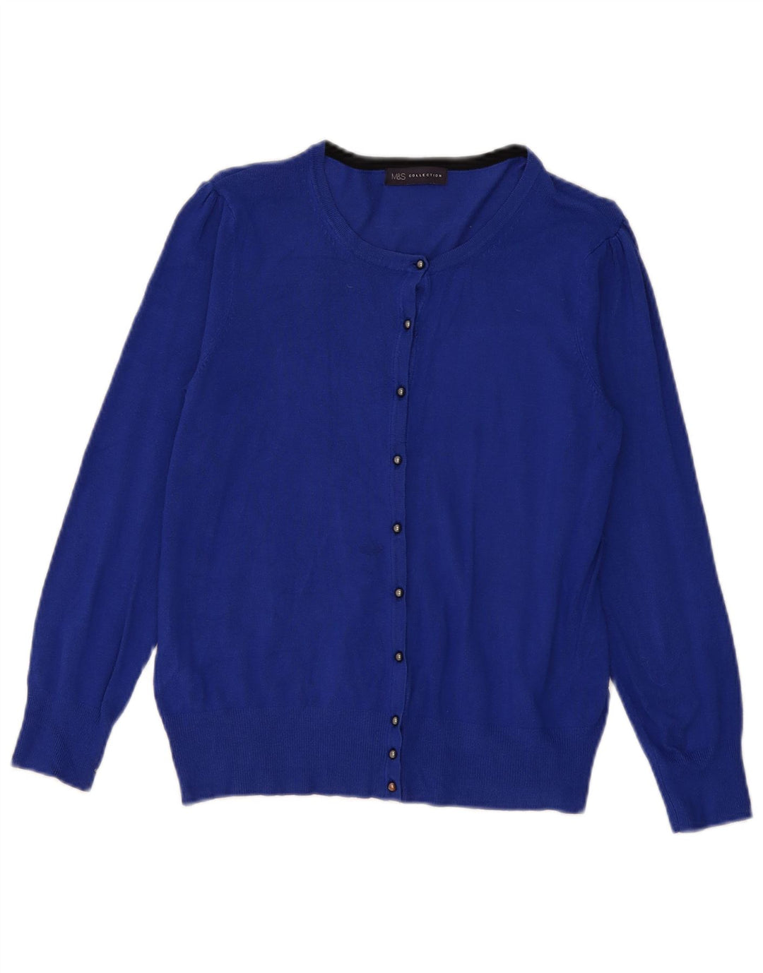 Pulover cardigan pentru femei Marks & Spencer UK 12 Medium Blue Viscose
