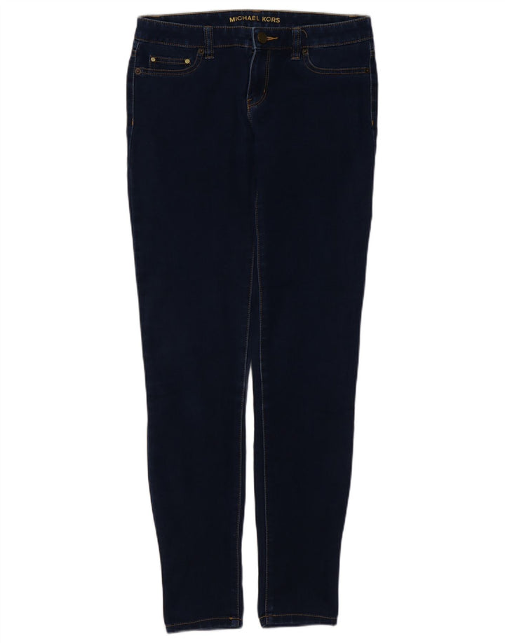 MICHAEL KORS Blugi skinny pentru femei US 4 Small W27 L30 Bumbac bleumarin