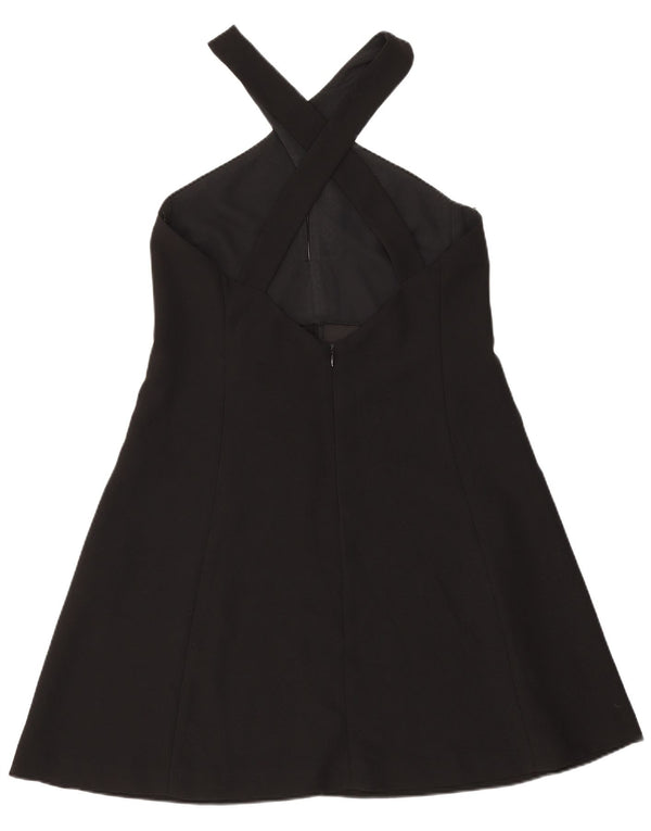 Rochie Zara Femei Halter UK 6 XS Negru Poliester