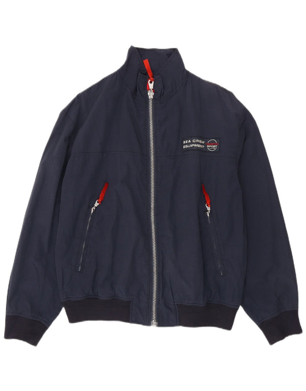Bomber Vintage pentru bărbați IT 48 Medium Bluemarin Bumbac