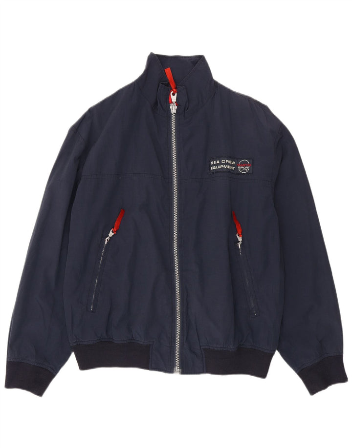 Bomber Vintage pentru bărbați IT 48 Medium Bluemarin Bumbac