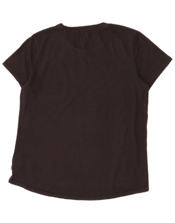 Tricou cu grafic Puma pentru femei Top UK 14 Medium Black Bumbac