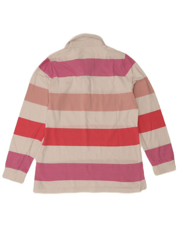 Crew Clothing Tricou polo Rugby pentru femei UK 12 Mediu, multicolor, cu dungi