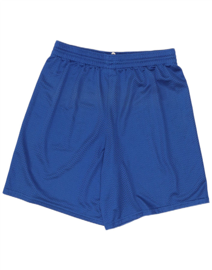 Pantaloni scurți sport pentru bărbați ADIDAS New York Knicks, mari, albastru, poliester