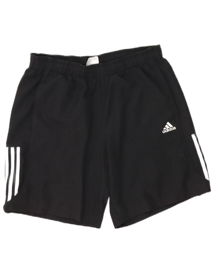 Pantaloni scurți sport pentru bărbați Adidas, mari, negru, poliester