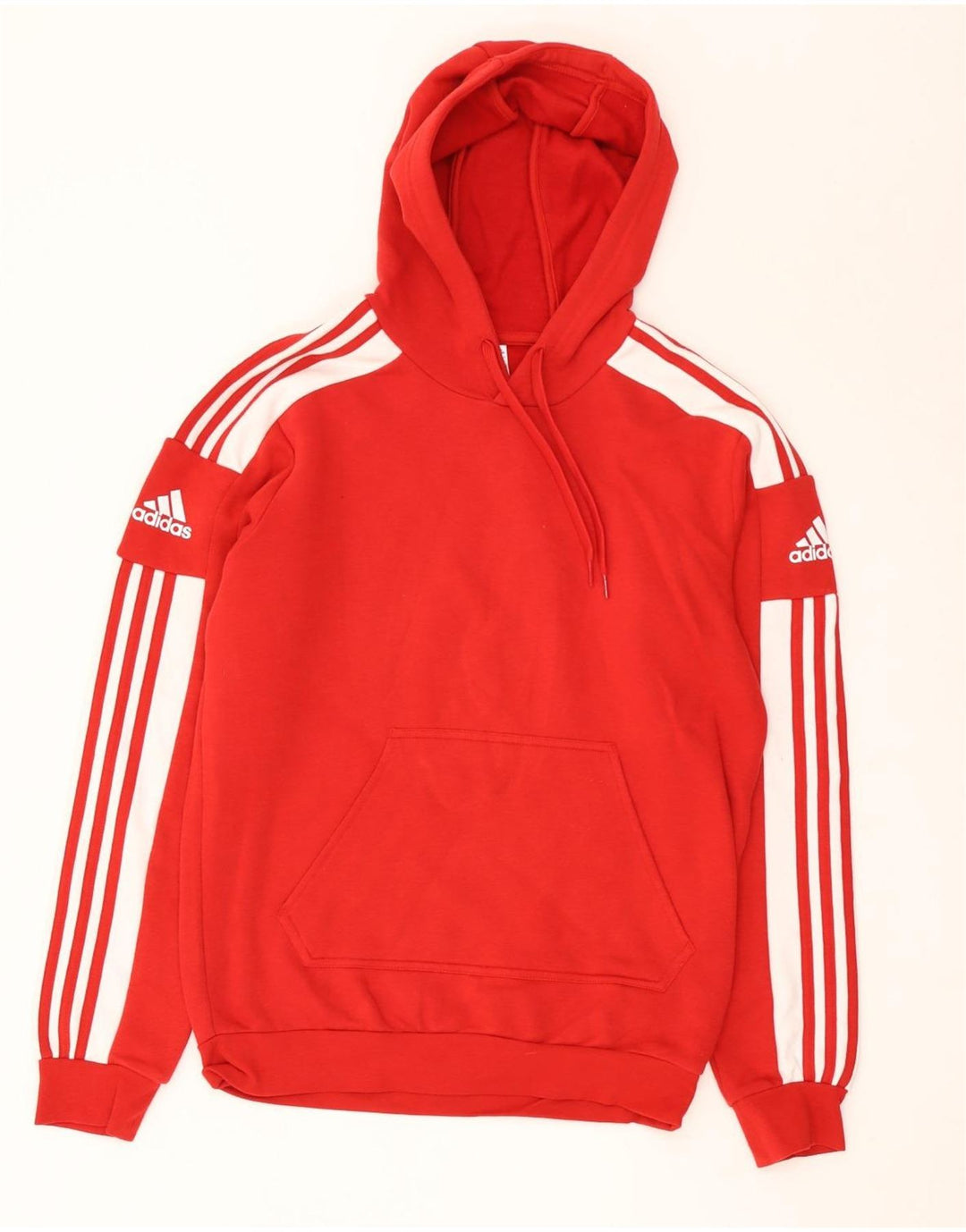 Pulover Adidas pentru bărbați, bumbac roșu mic