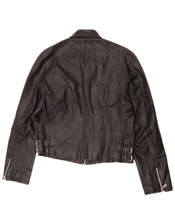 Geacă de piele Spectra pentru femei UK 16 Large Black