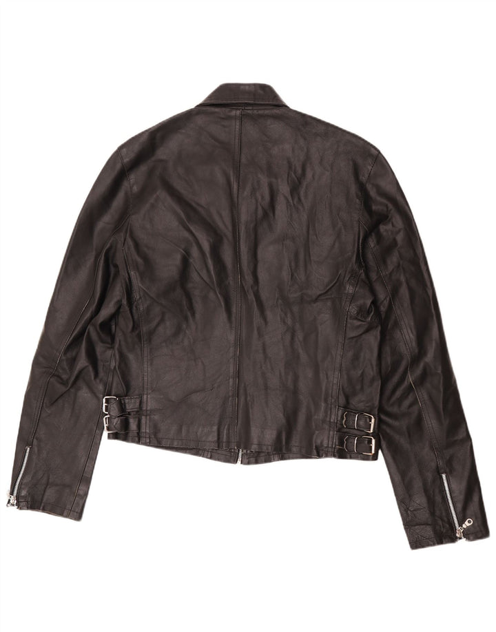 Geacă de piele Spectra pentru femei UK 16 Large Black
