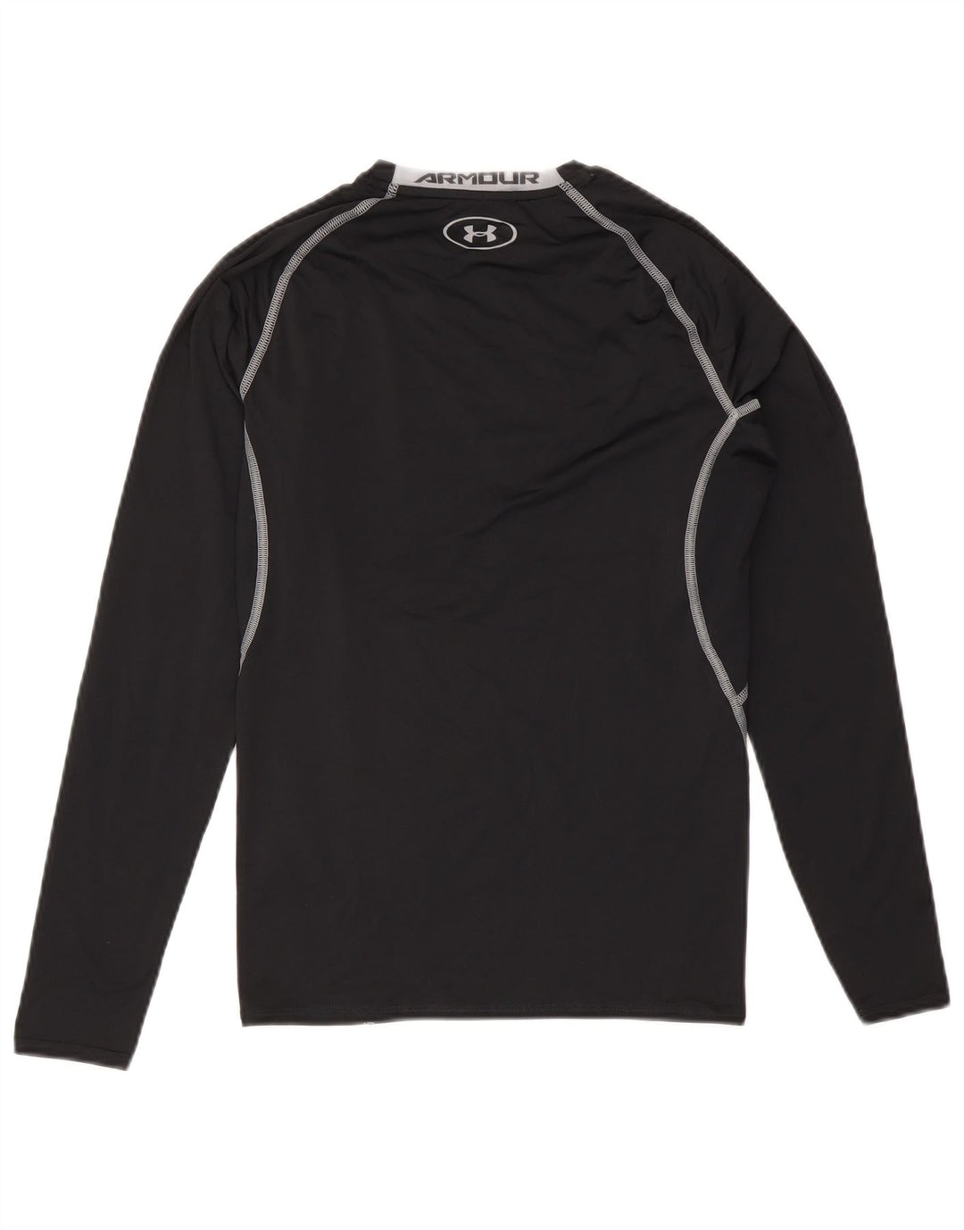 Under Armour Heat Gear Top cu mânecă lungă, mare, negru, poliester