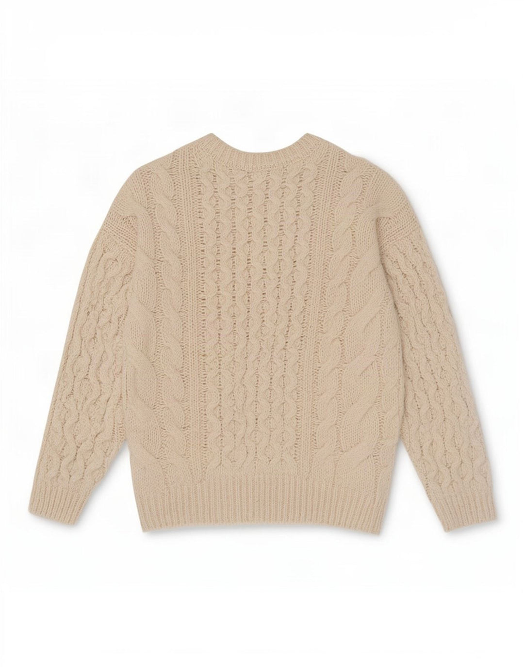 Pulover supradimensionat pentru femei Zara, cu decolteu triplu, UK 12 Medium Off White