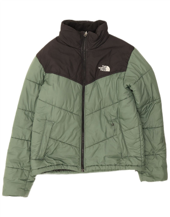 Jachetă căptușită pentru bărbați The North Face UK 36 Small Green Colorblock Poliester