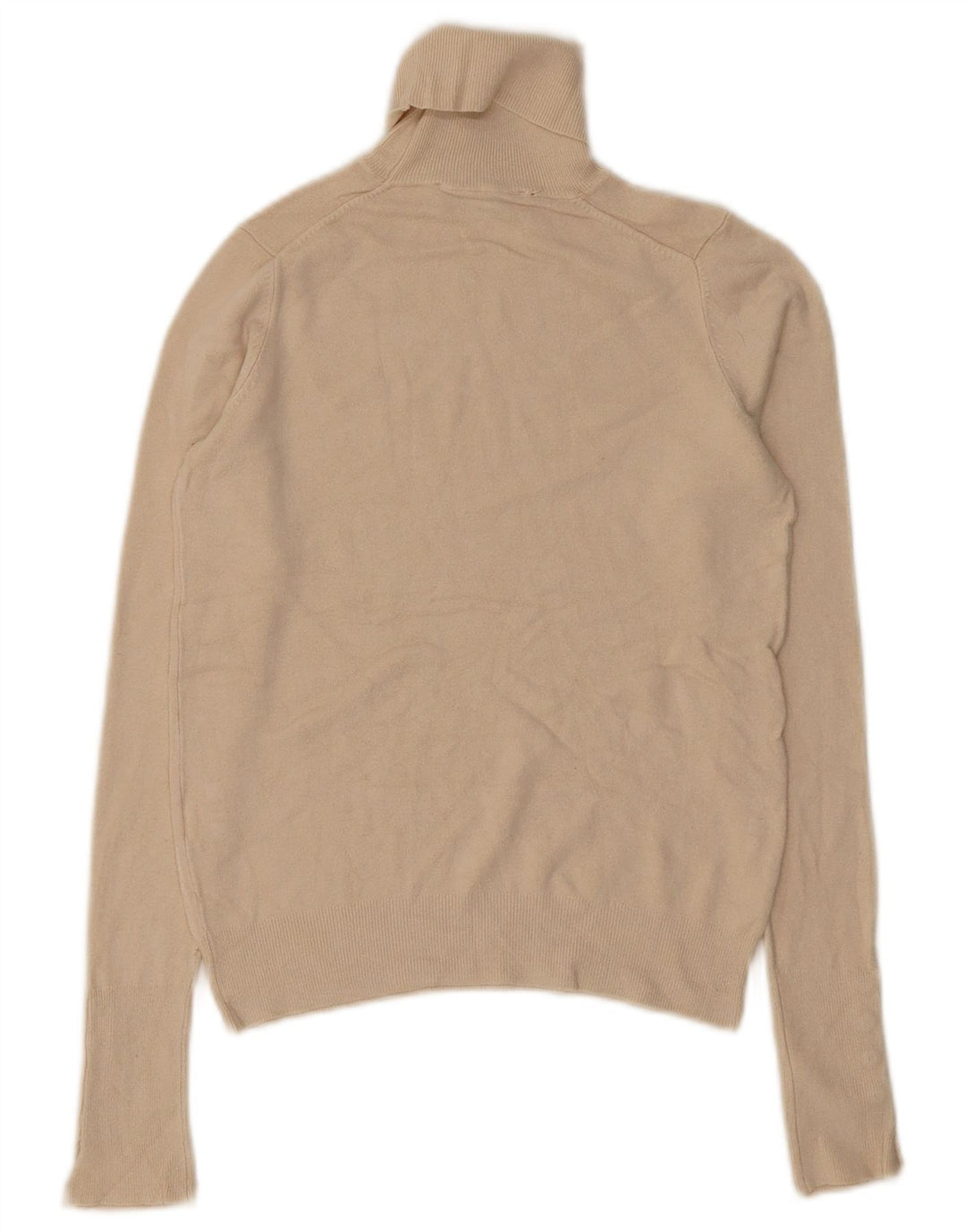Pulover pentru femei cu gât rulat Zara UK 10 Mic Bej