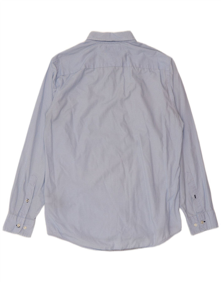 Cămașă pentru bărbați Tommy Hilfiger, cu formă regulată, din bumbac cu pete albastre medii