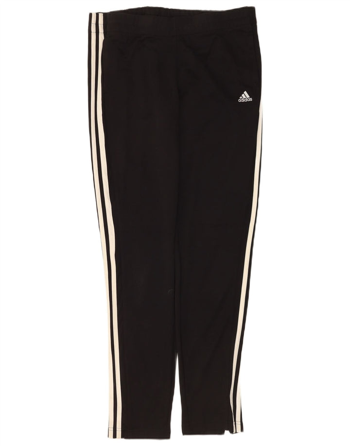 Pantaloni de trening Adidas Climalite pentru femei UK 12/14 Poliester mediu negru