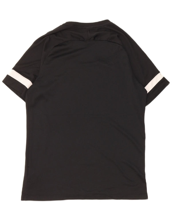 Tricou grafic Nike Dri Fit pentru bărbați Top mare negru colorblock